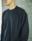 orSlow Waffle Long Sleeve Black