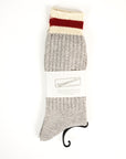 Anonymous Ism Tuff Cuff Stripes Crew Light Grey Melange