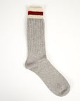 Anonymous Ism Tuff Cuff Stripes Crew Light Grey Melange