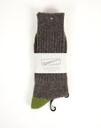 Anonymous Ism Tweed Nep Crew Moss Grey