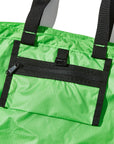 Battenwear Packable Tote 1.9 oz Ripstop Lime Green x Black