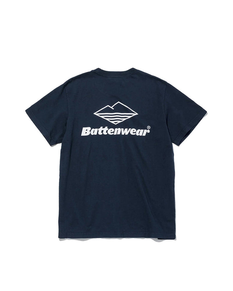 Battenwear Team S/S Pocket Tee Navy