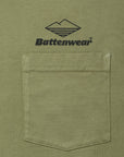 Battenwear Team S/S Pocket Tee Olive