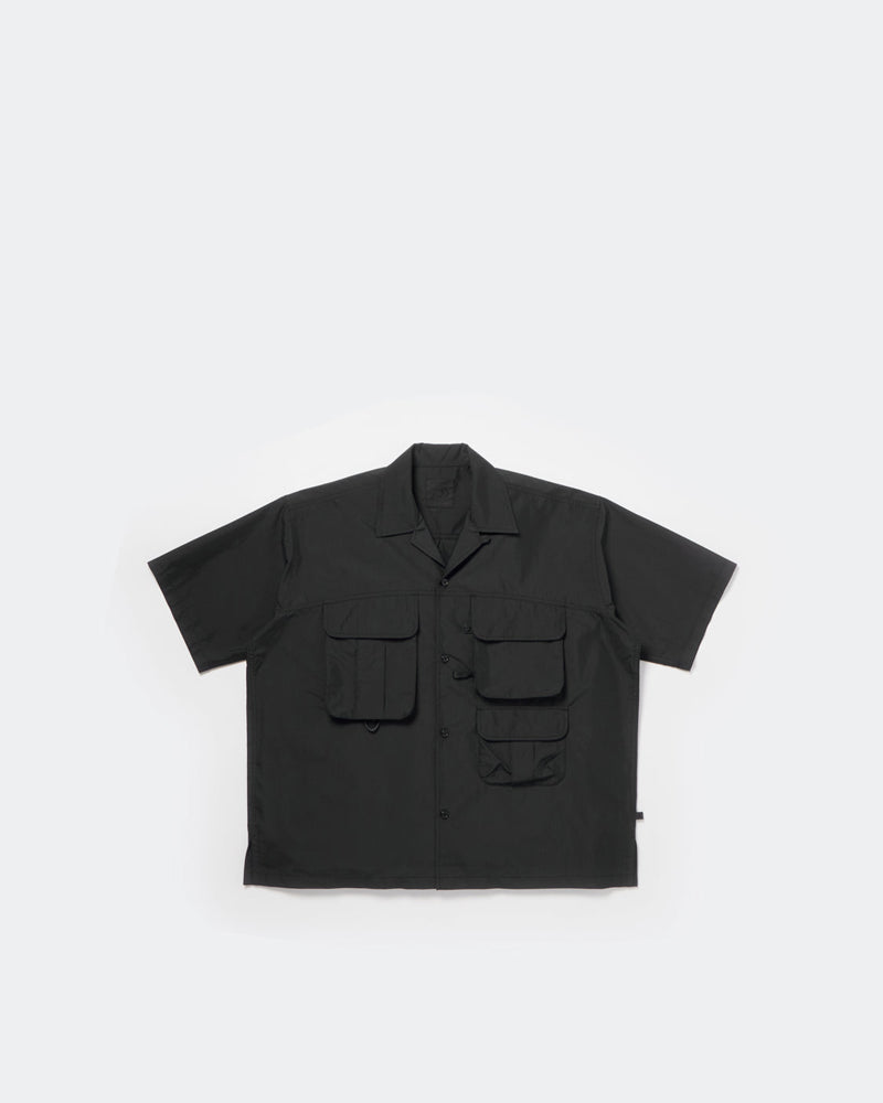 Daiwa Pier 39 Multi Tool Pocket Shirt S/S Solid Black – Big