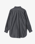 Engineered Garments 19 Century BD Charcoal Cotton Iridescent Broadcloth
