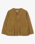 Engineered Garments Cardigan Jacket Dark Khaki Grosgrain