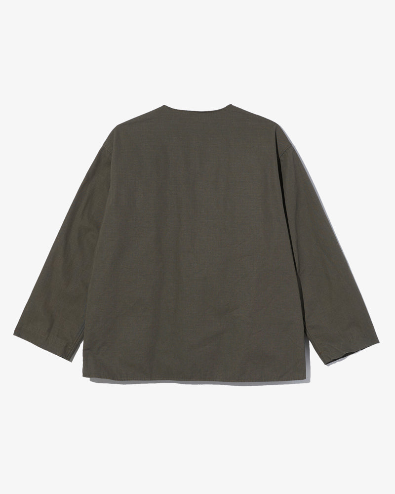 Engineered Garments Cutaway Jacket Olive Heavyweight Cotton