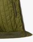 Engineered Garments Aviator Jacket Olive Flight Satin Nylon