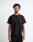 Honour Franken Stitch Tee Black