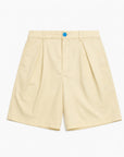 Honour Heritage Script Pleated Shorts Custurd