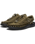 KEEN Uneek Black Dark Olive Black