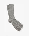 Lady White Co. Sock Grey Melange