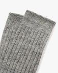 Lady White Co. Sock Grey Melange