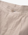 Lady White Co x Kaptain Sunshine Cotton Linen Short Taupe