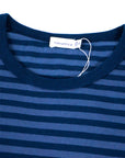 Nanamica COOLMAX St Jersey Tee Navy x Gray