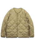Nanamica Reversible Down Cardigan Khaki
