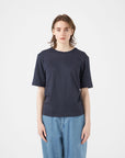 Nanamica Loopwheel COOLMAX Jersey Tee Navy