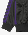 Needles Track Jacket Poly Smooth Black