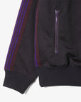 Needles Track Jacket Poly Smooth Purple