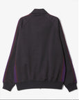 Needles Track Jacket Poly Smooth Purple