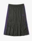 Needles H.D Pleated Track Skirt Black