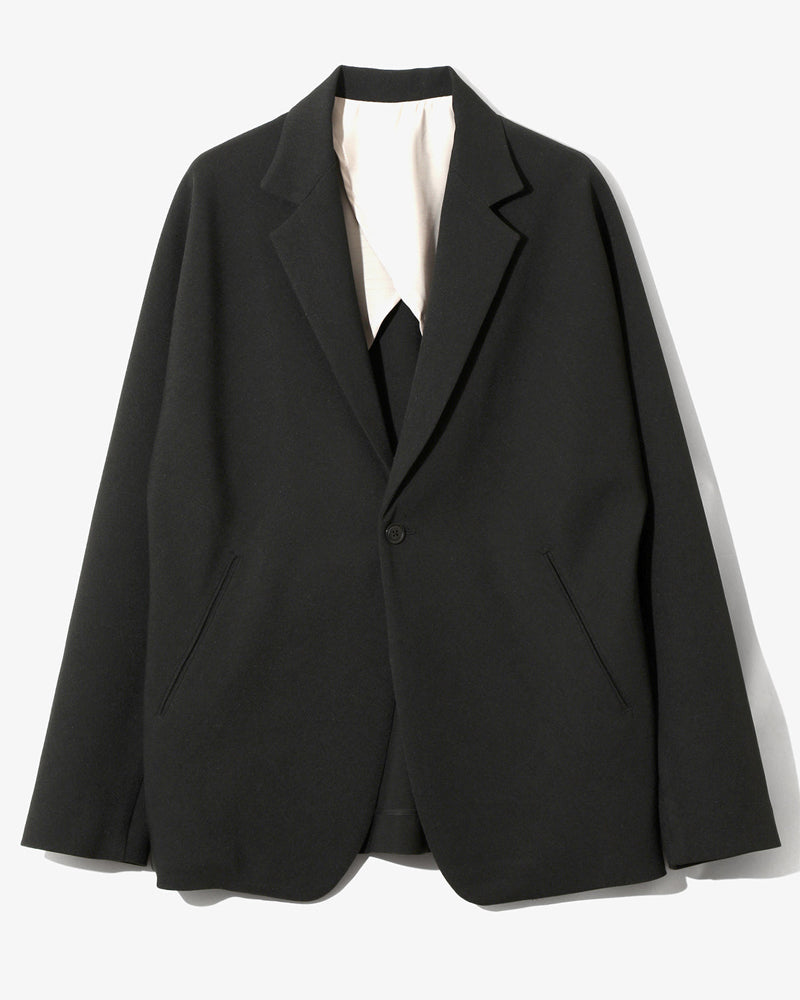 ジャケット・アウター needles Miles Jacket Charcoal S 別注Miles Jacket - Poly Brushed Taffeta(S BLACK): NEEDLES: MENS