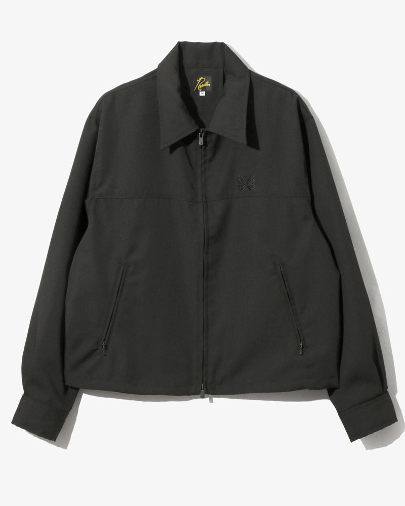 Needles Sports Jacket PE/W Gabardine Black – Big Trouble Store