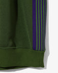 Needles Track Crew Neck Shirt Ivy Green Poly Smooth