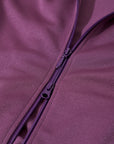 Needles Track Jacket Poly Smooth Purple