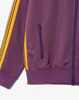 Needles Track Jacket Poly Smooth Purple