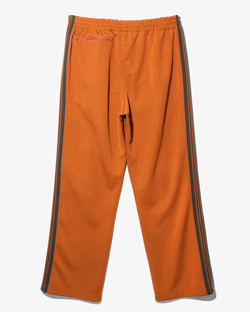 Needles Track Pant Poly Smooth Rust