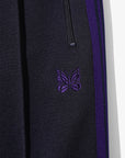 Needles Zipped Track Pant Navy Poly Smooth