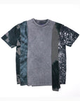 Rebuild by Needles 5 Cuts S/S Tee - B&W Mishmash Small