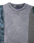 Rebuild by Needles 5 Cuts S/S Tee - B&W Mishmash Small
