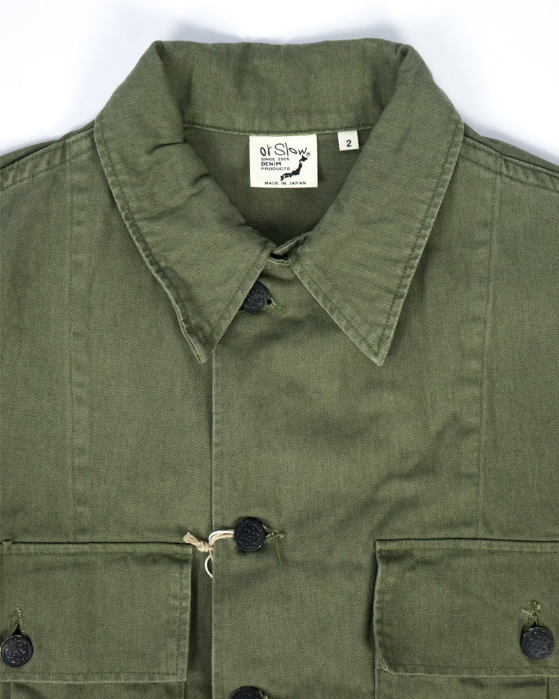 orSlow US Army M-43 HBT Jacket – Big Trouble Store