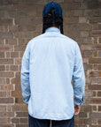 orSlow Relax Fit Chambray Work Shirt Chambray Bleach