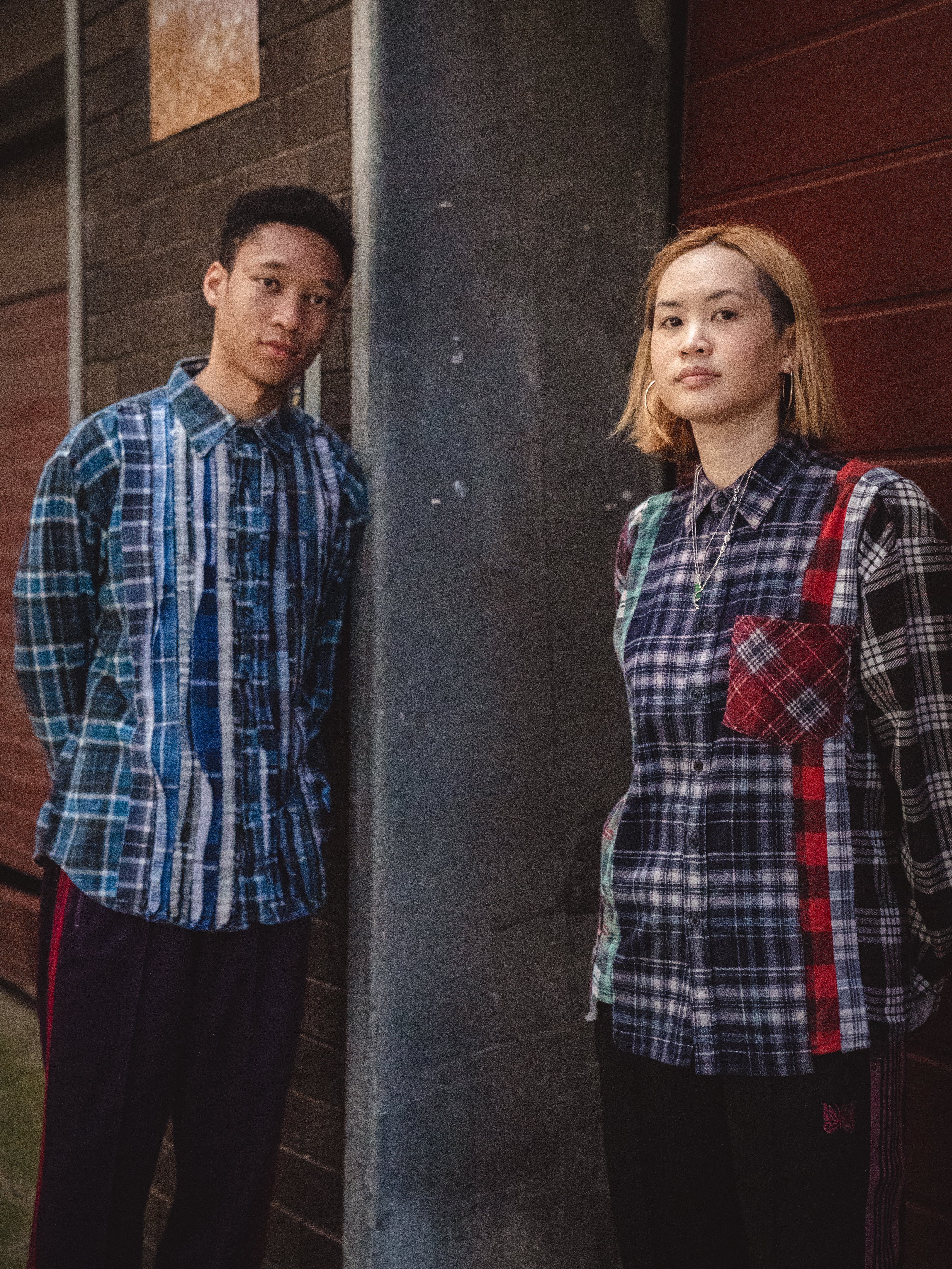トップス needles denim shirt eh needles denim shirt eh