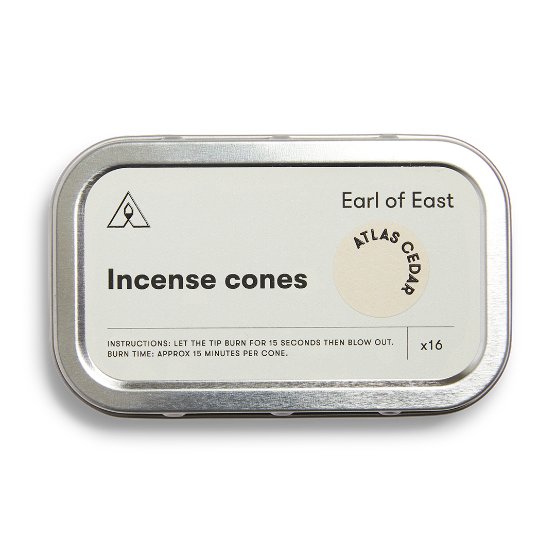 Earl of East Atlas Cedar Incense Cones 16pk