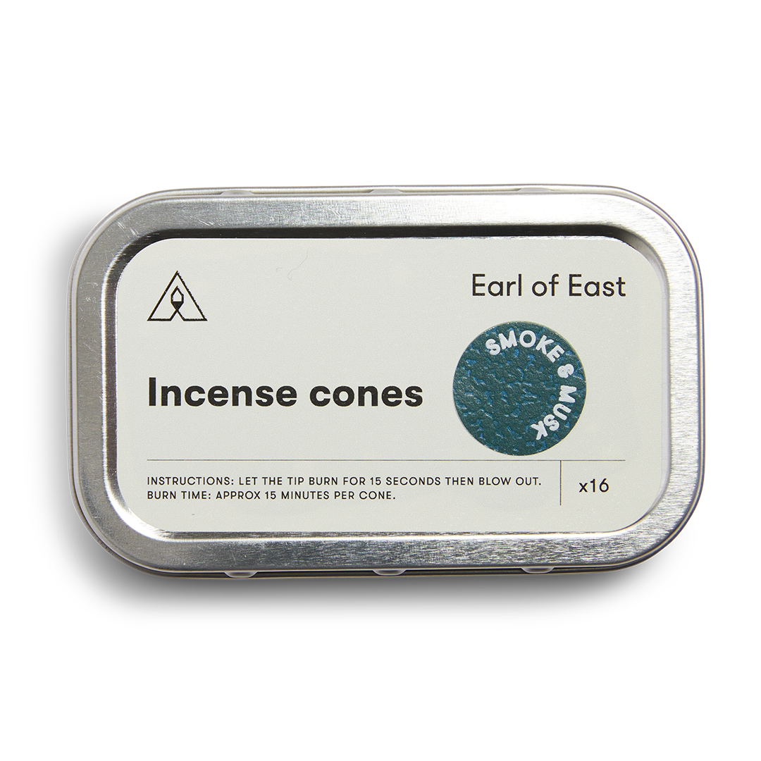 Earl of East Smoke & Musk Incense Cones 16pk