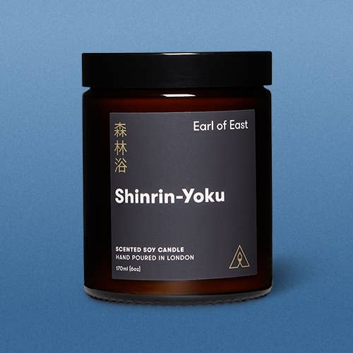 Earl of east Shinrin-Yoku Soy Wax Candle 170ml 