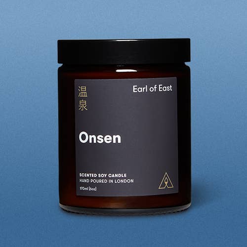 Earl of East Onsen Soy Wax Candle 170ml 