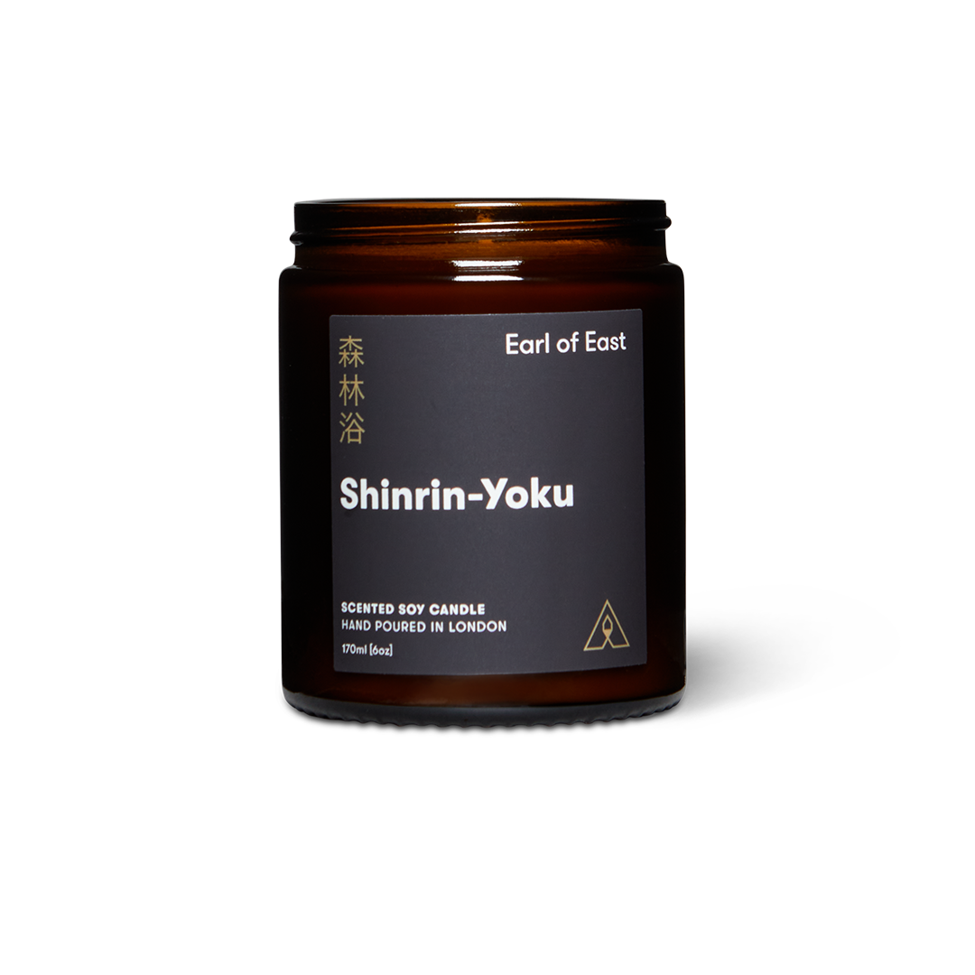 Earl of east Shinrin-Yoku Soy Wax Candle 170ml 
