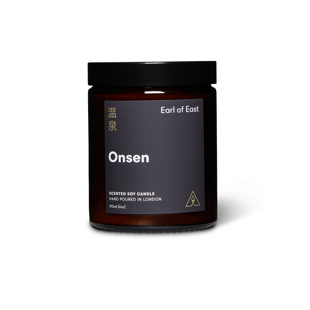 Earl of East Onsen Soy Wax Candle 170ml 