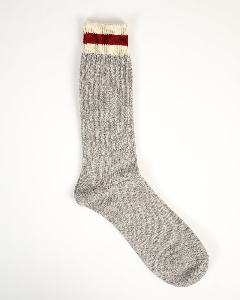 Anonymous Ism Tuff Cuff Stripes Crew Light Grey Melange