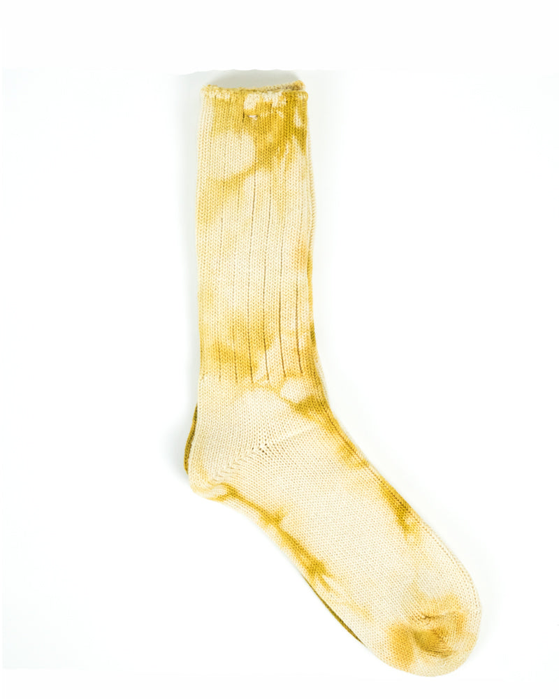 Anonymous Ism Uneven Dye Crew Mustard