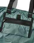 Battenwear Packable Tote 1.9 oz Ripstop Forest Green x Black