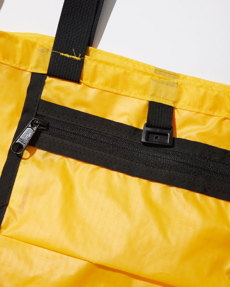 Battenwear Packable Tote 1.9 oz Ripstop Nylon Gold/ Black