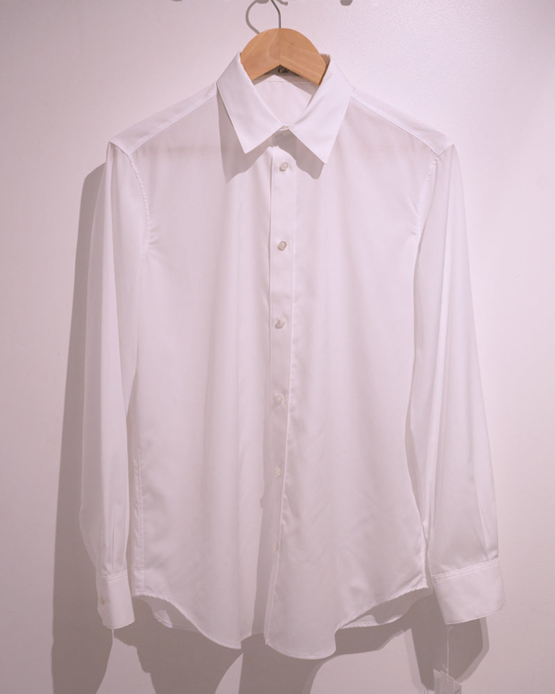 Cale Shirt 140/ 2 Broadcloth White