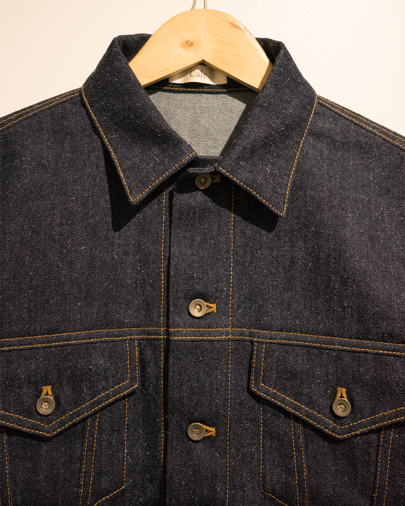 Cale Cotton Silk Denim Jacket