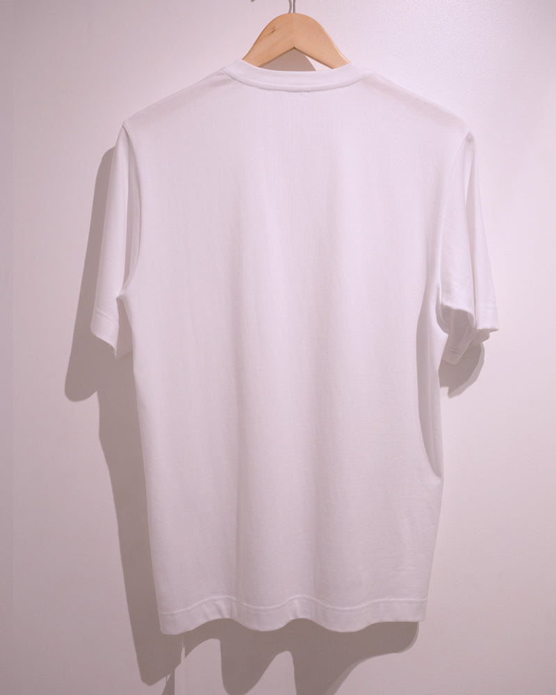 Cale Spanish Pima Cotton White Tee